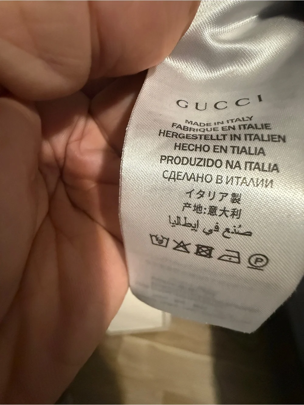 Gucci Black Hooded Sweatshirt with Subtle Logo Detail